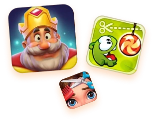 group of game icons